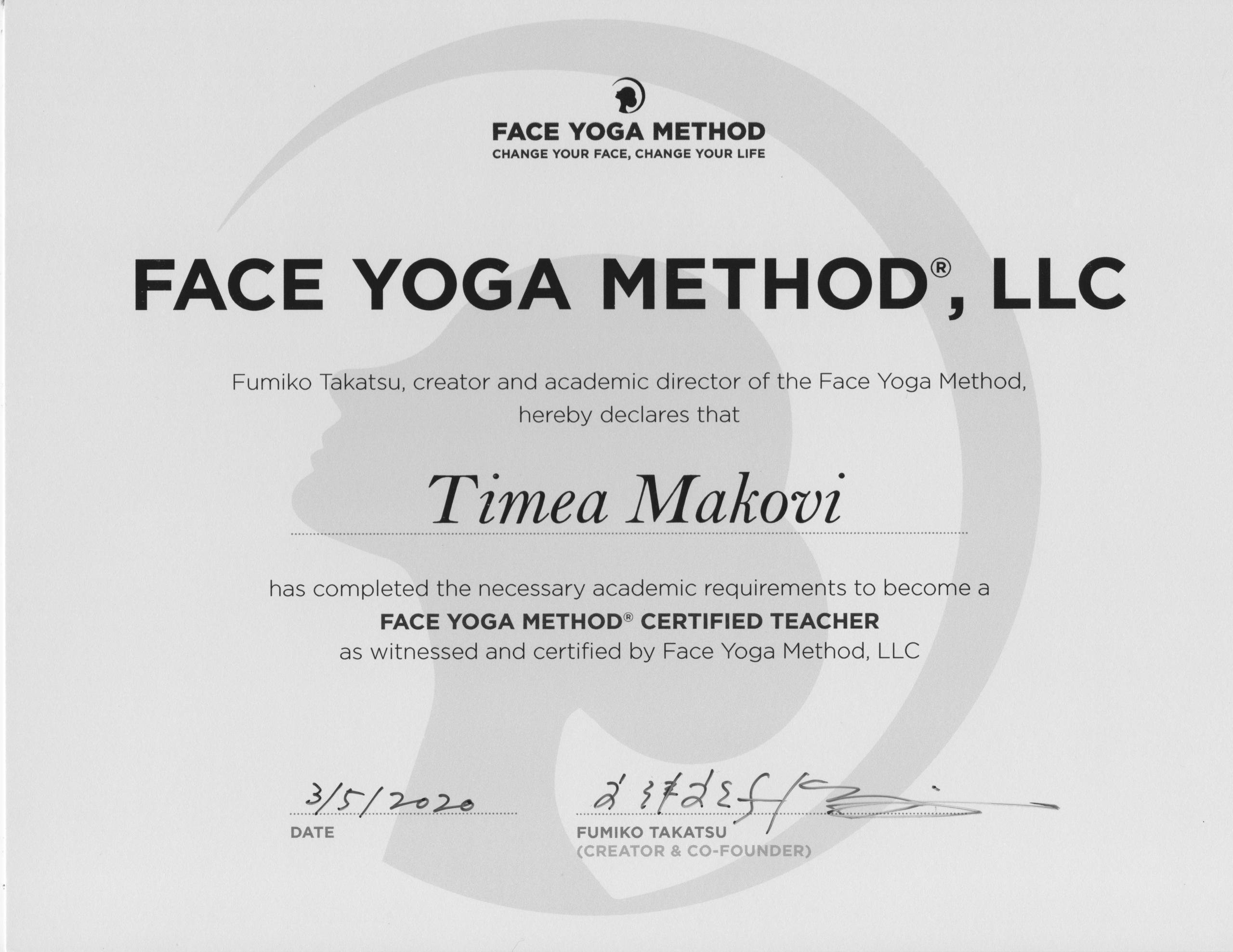 Makovi Tímea Face Yoga Method